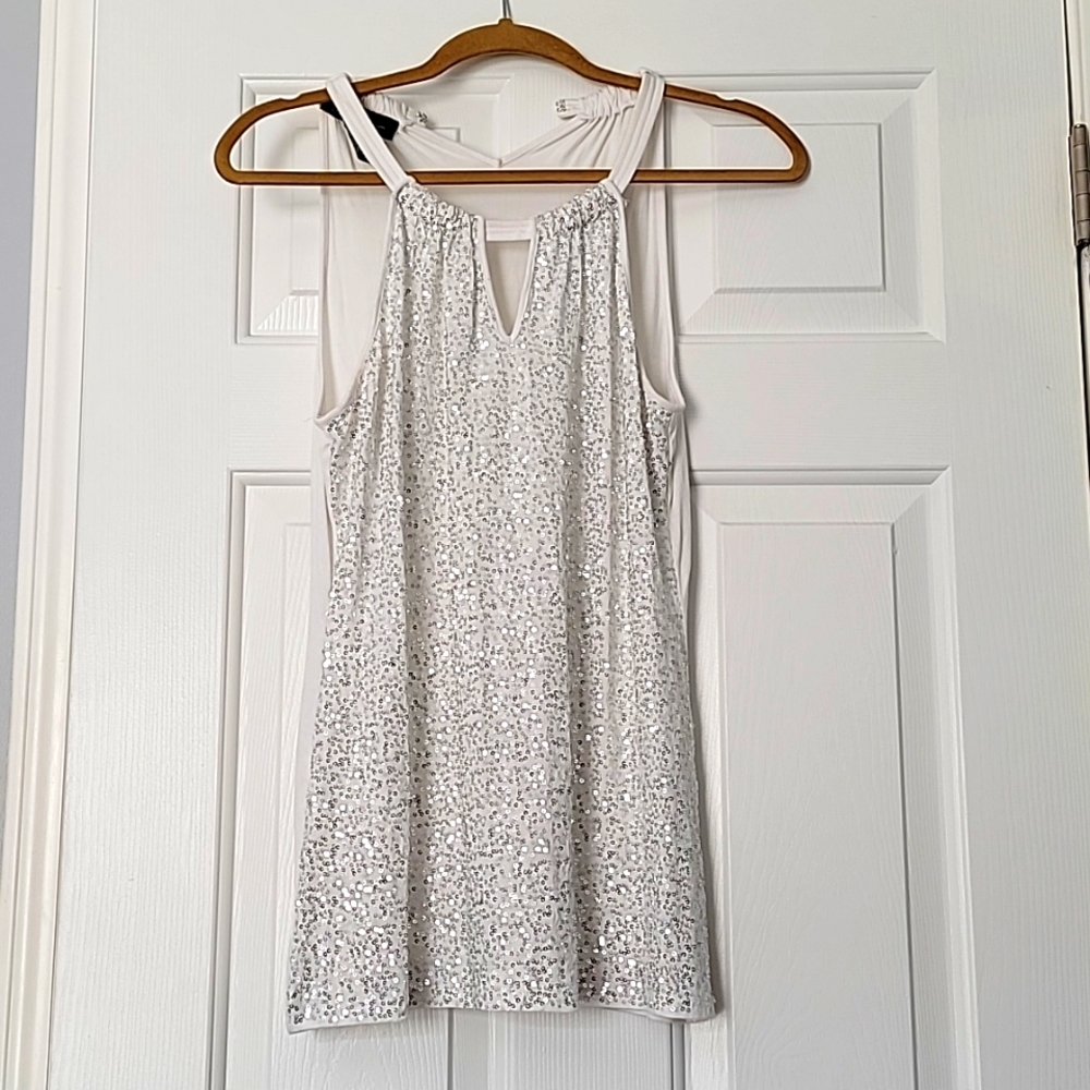 I.N.C sequin tank top